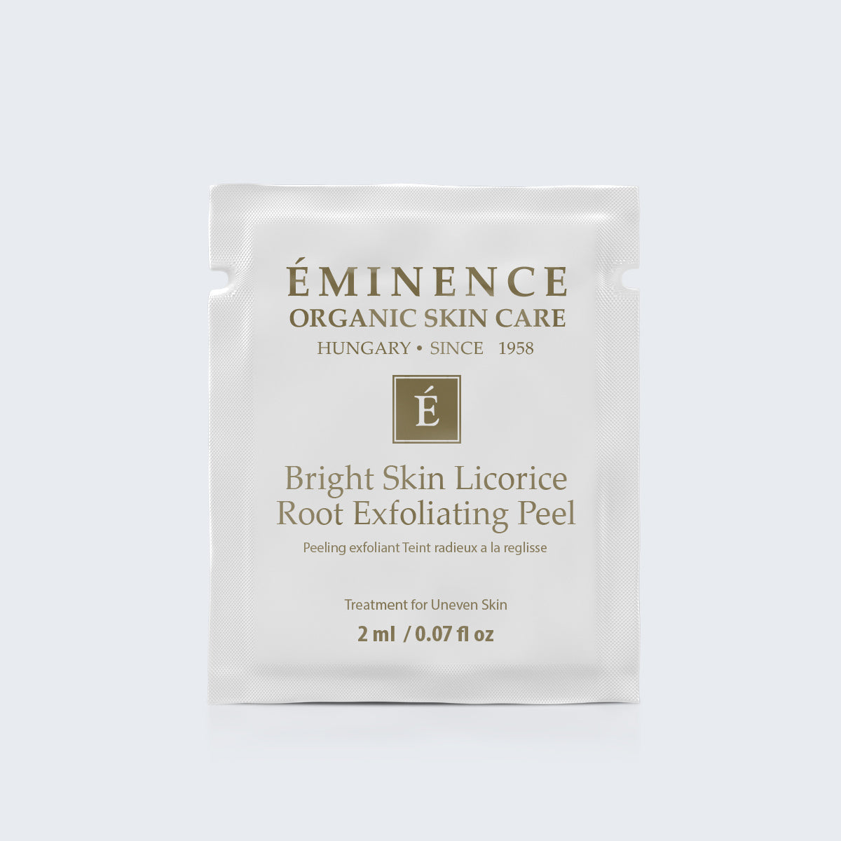 Eminence Organics Bright Skin Licorice Root Exfoliating Peel Card Sample - Medaid International