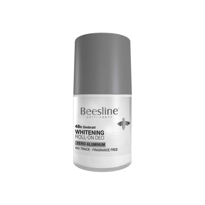 Beesline Men Whitening Roll-On Deo - Zero Aluminium- Fragrance Free - Medaid - Lebanon