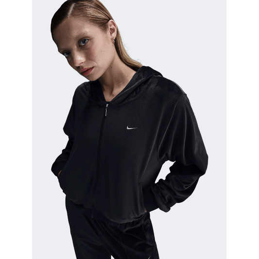 Nike Sportswear Chill Knit Women Lifestyle Hoody Black - Medaid International