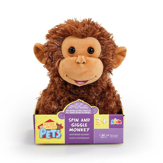 Pitter Patter Pets - Monkey Spin & Laugh - Medaid International