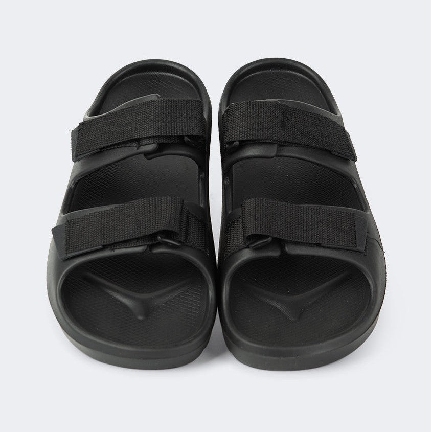 Oil And Gaz Comfortable Men Beach Slide Black - Medaid International