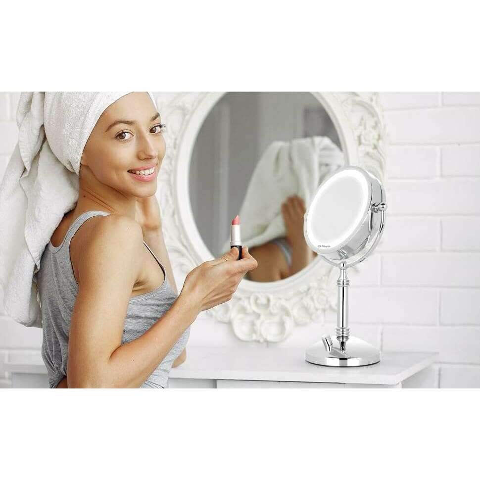 Mirror With 2 Sides + LED Light - Medaid International