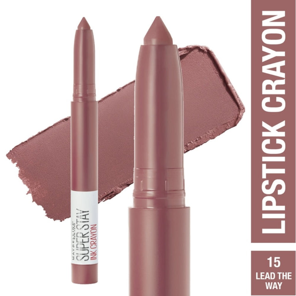 Maybelline Super Stay Ink Crayon Lipstick, Matte Longwear Lipstick - Medaid