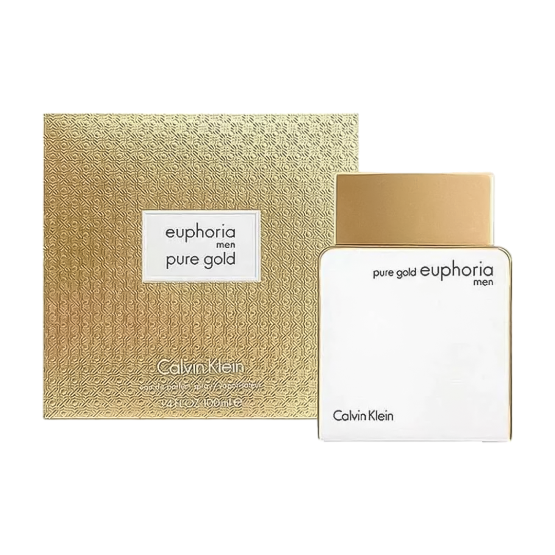 Calvin Klein CK Euphoria Men Pure Gold Eau de Parfum Pour Homme - 100ml - Medaid