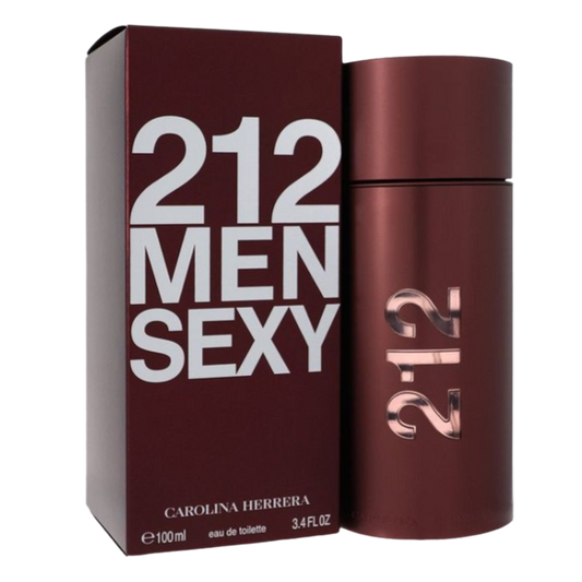 Carolina Herrera CH 212 Sexy Men Eau De Toilette Pour Homme - 100ml - Medaid