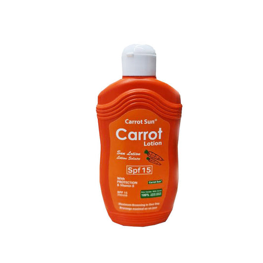 Carrot Sun Lotion SPF 15 - 200 ML - Medaid International