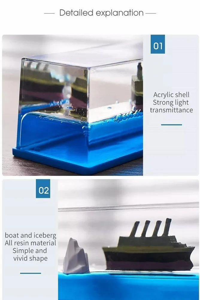 Unsinkable Titanic Cruise Ship Water Boat - Medaid International