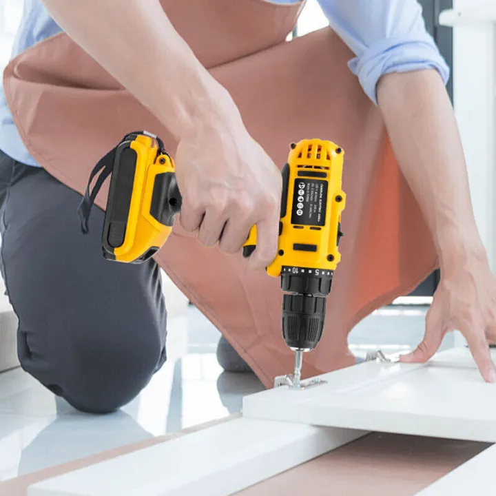 24V DUNLANDI Cordless Drill Machine Kit With 2 Battery - Medaid International