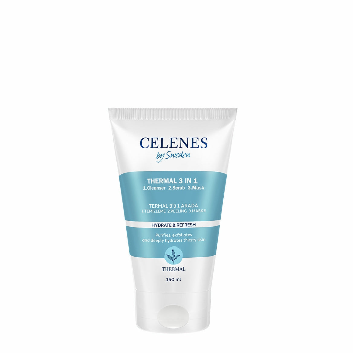 Thermal 3In1 Cleanser Peeling Mask 150 mL - Medaid