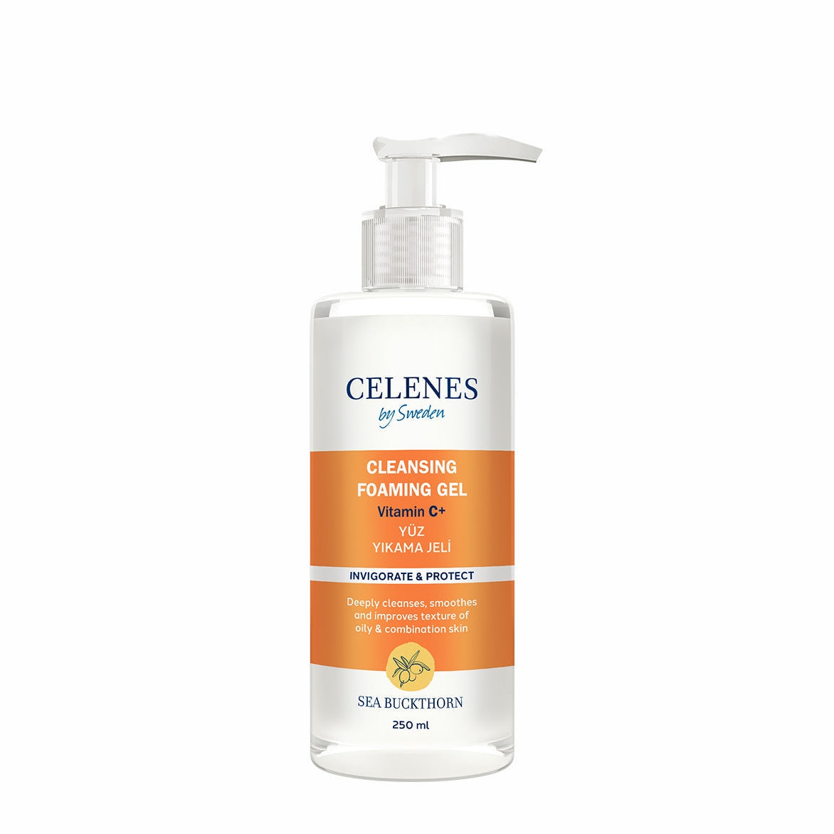 Sea Buckthorn Cleansing Foaming Gel 250 mL - Medaid