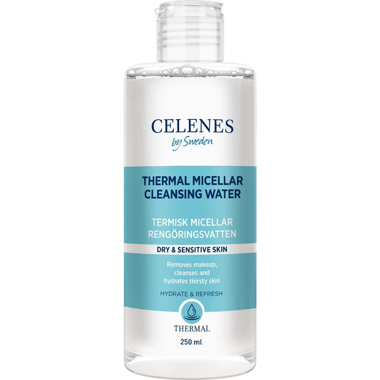 Celenes Thermal Cleansing Water Dry & Sensitive Skin- 250 ml - Medaid