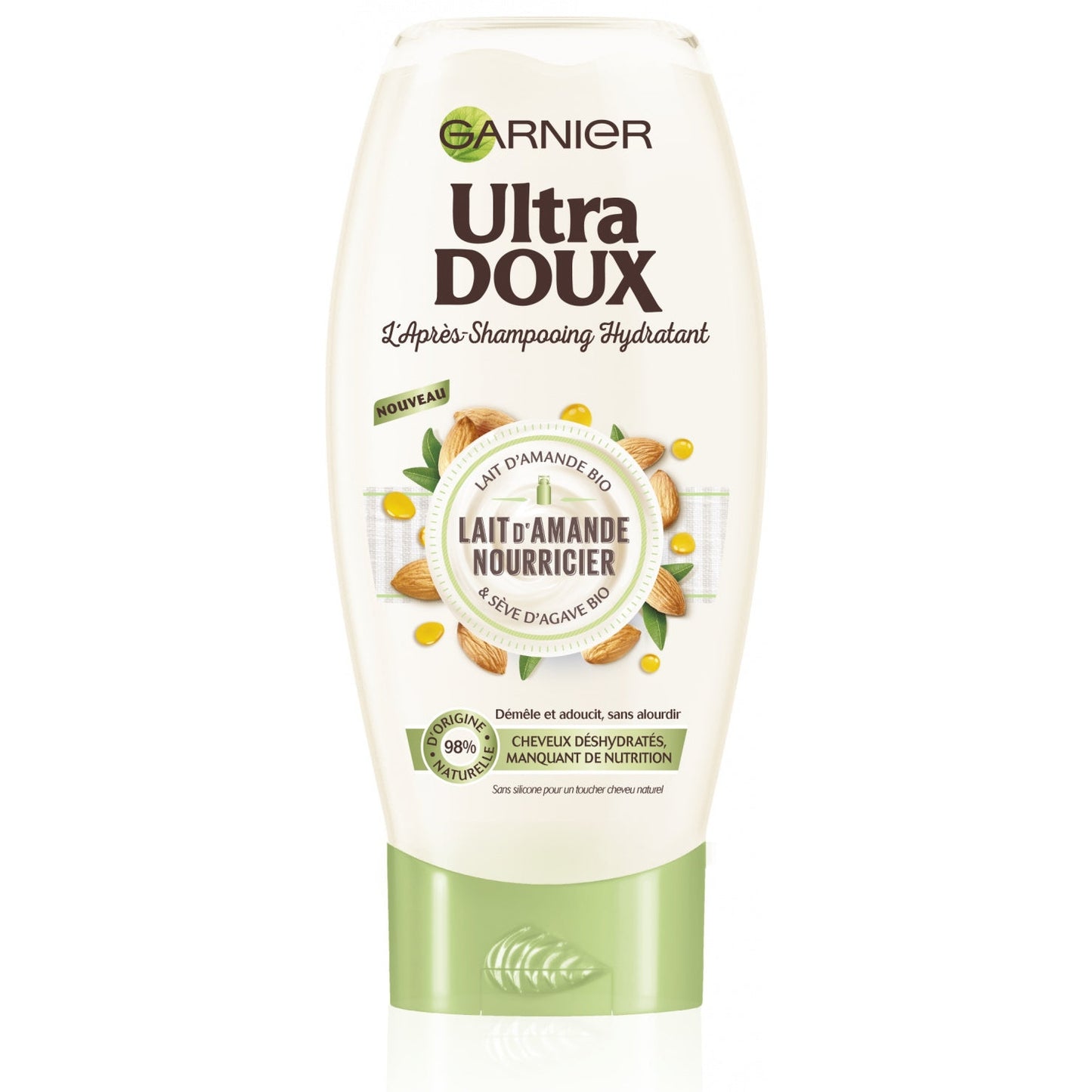 Garnier Ultra Doux - Almond Milk and Agave Sap Normal Hair Conditioner - 200ml - Medaid