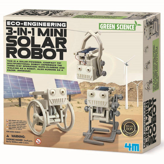 Eco-Engineering - 3-In-1 Mini Solar Robot - Medaid International