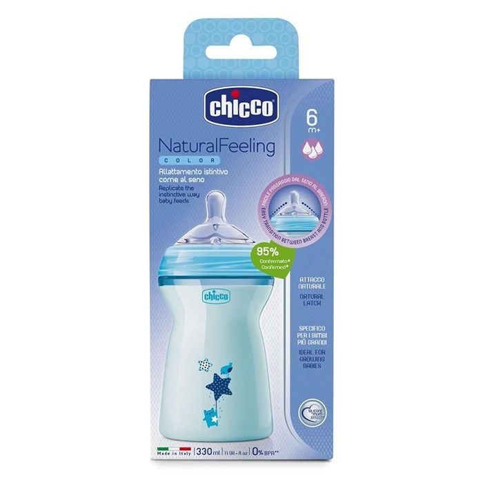 Chicco Natural feeling  6m+ 330ml - Medaid International