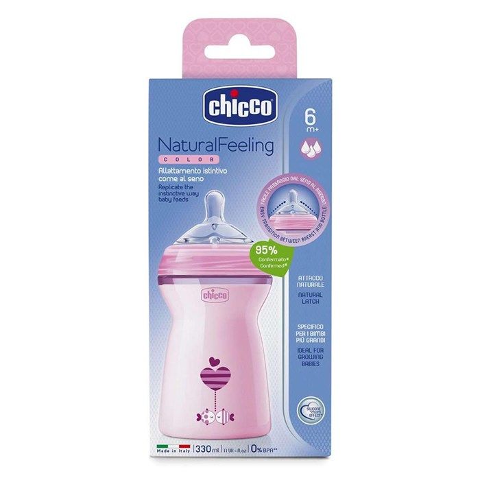 Chicco Natural feeling  6m+ 330ml - Medaid International