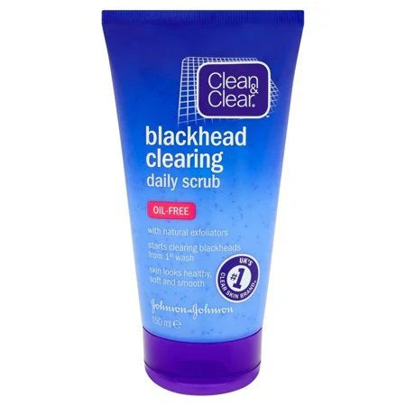 Clean & Clear Blackhead Clearing Daily Scrub 150ml - Medaid International