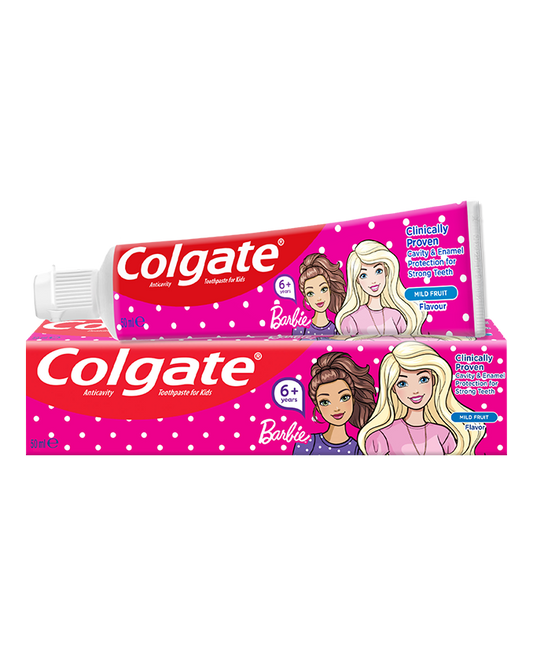 Colgate kids Barbie Toothpaste 50ml - Medaid - Lebanon