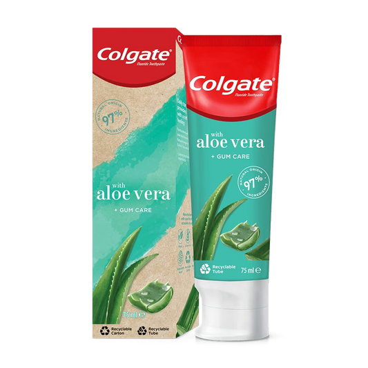 Colgate Natural Extracts With Aloe Vera + Gum Care Toothpaste - 75ml - Medaid