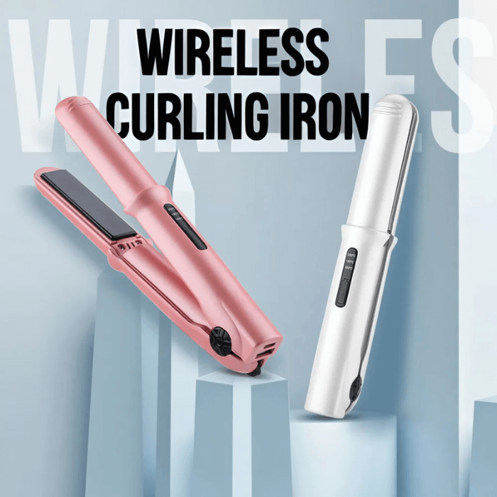 Wireless Curling Iron | 2-in-1 - Medaid International
