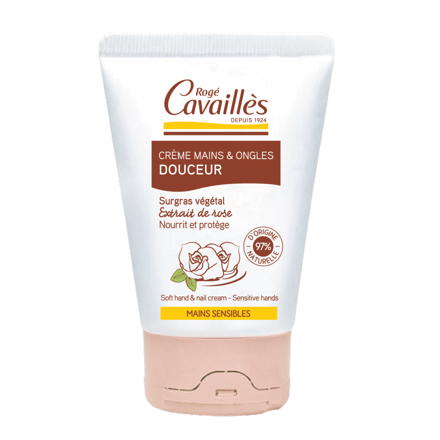 Roge Cavailles Gentle Hand & Nail Cream - 50 ml - Medaid