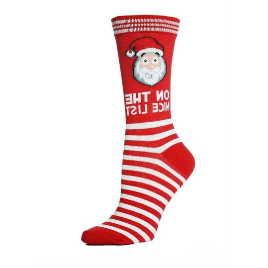Noxxiez Soxxiez Santa Red Socks - Medaid International