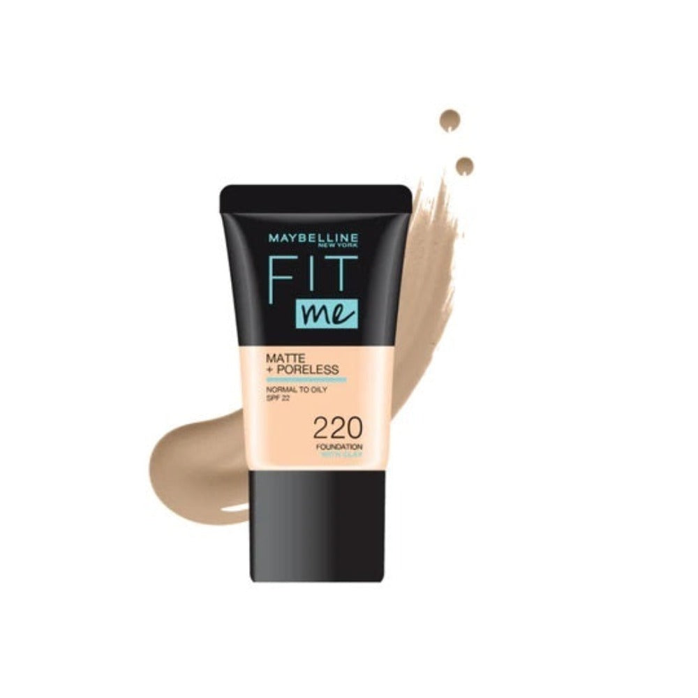 Maybelline Fit Me Matte & Poreless Foundation - Mini Size 18 ml - Medaid