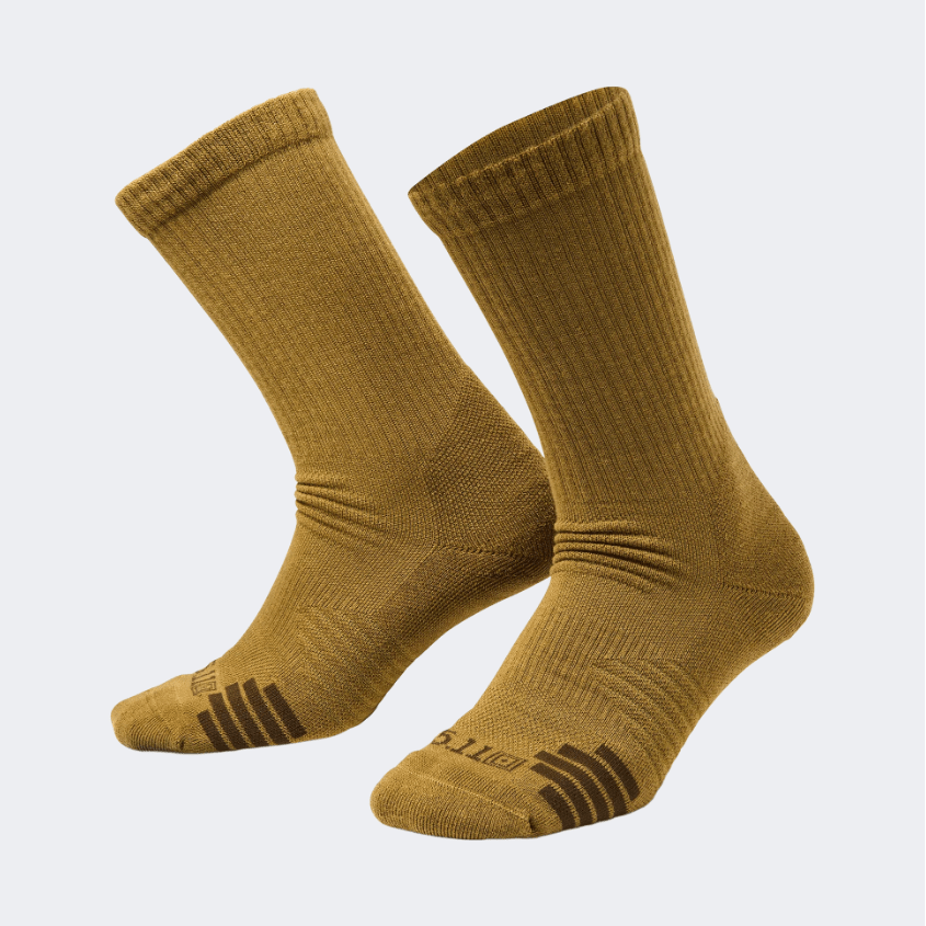 5-11 Calzettoni Duty Ready Plus Men Tactical Sock Dark Coyote - Medaid International