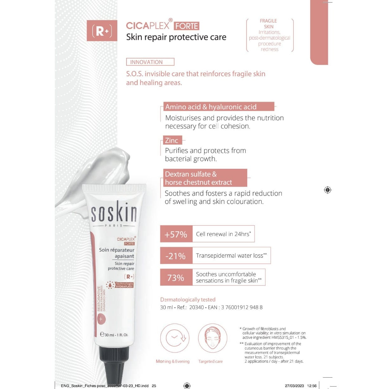 Soskin Cicaplex Forte - 30 ml - Medaid - Lebanon