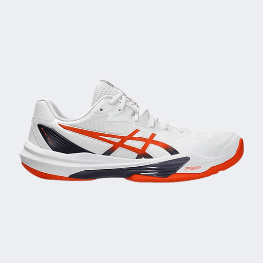 Asics Sky Elite Ff 3 Men Volley Shoes White/Orange - Medaid International