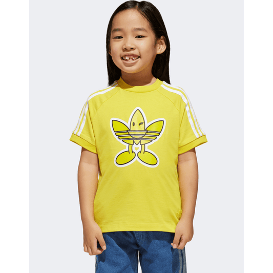 Adidas X Smiley World Little-Boys Original T-Shirt Yellow - Medaid International