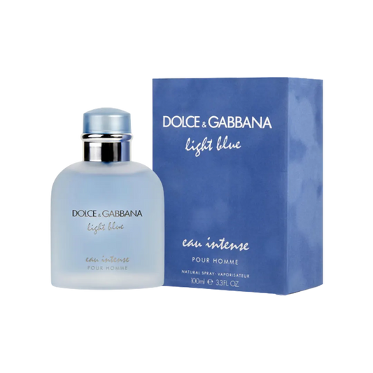 Dolce & Gabbana Light Blue Eau Intense Eau De Parfum Pour Homme - 100ml - Medaid