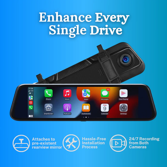 All-in-One Smart Mirror Display for Any Car