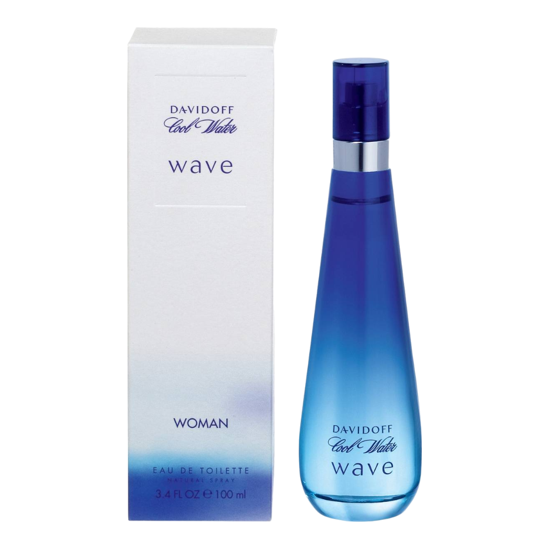 Davidoff Cool Water Wave Eau De Toilette Pour Femme - 100ml - Medaid