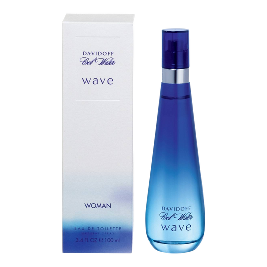 Davidoff Cool Water Wave Eau De Toilette Pour Femme - 100ml - Medaid