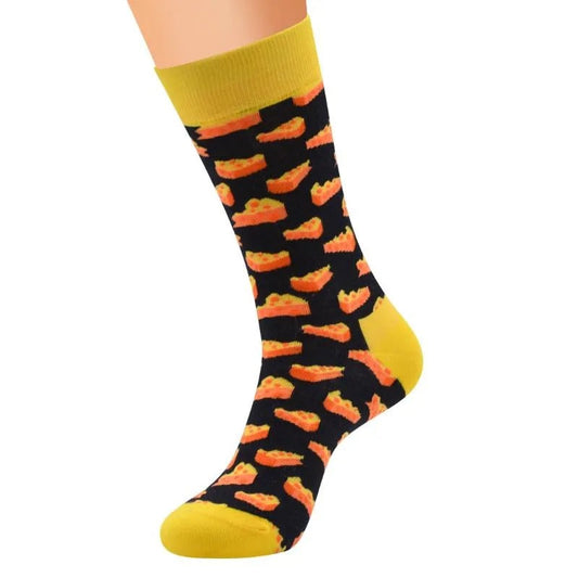 Noxxiez Soxxiez Cheese Black Socks - Medaid International