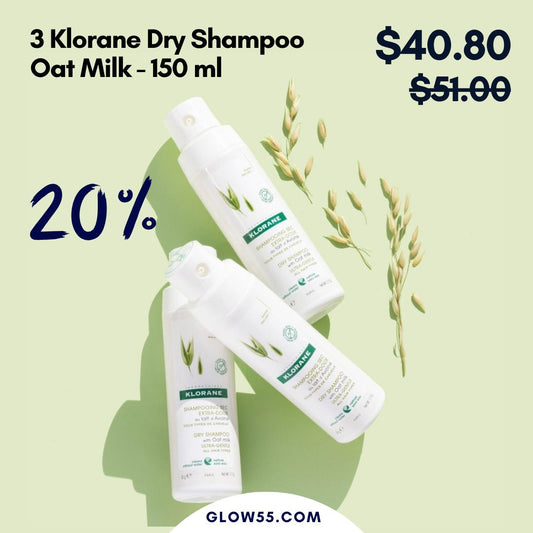 Klorane Oat Milk Dry Shampoo Bundle