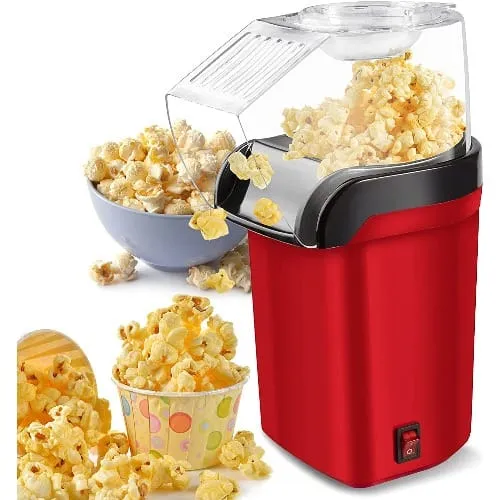 Minijoy Popcorn Maker Oil Free Popcorn Maker Hot Air Popping - Medaid International