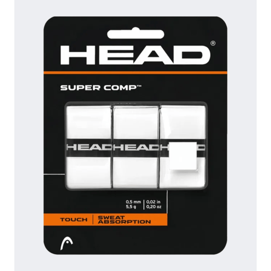 Head Super Comp Tennis Grip White - Medaid International