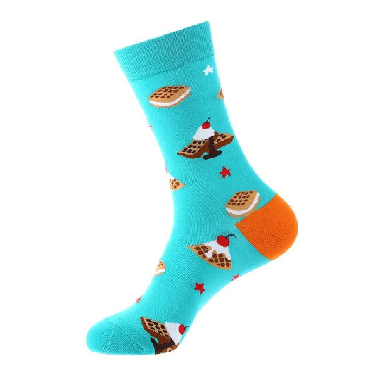 Noxxiez Soxxiez Waffle Blue Socks - Medaid International