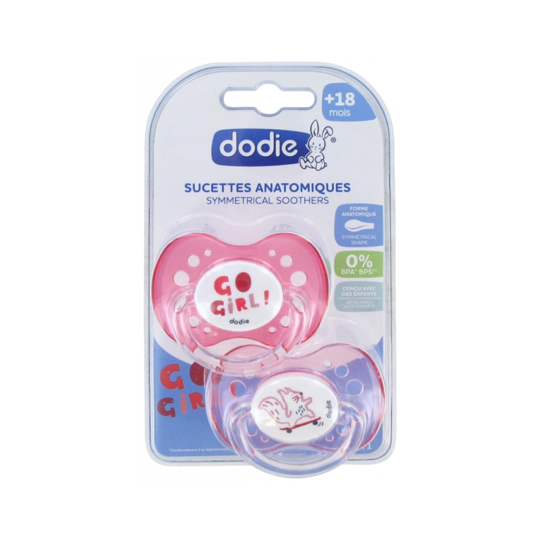 Dodie Soother +18 Months Duo Funny Animals