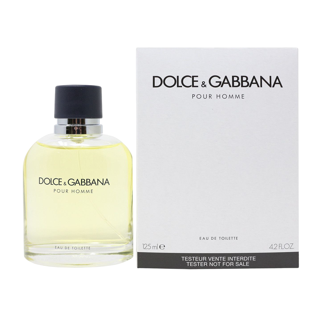 TESTER Dolce & Gabbana Eau De Toilette Pour Homme - 125ml - Medaid