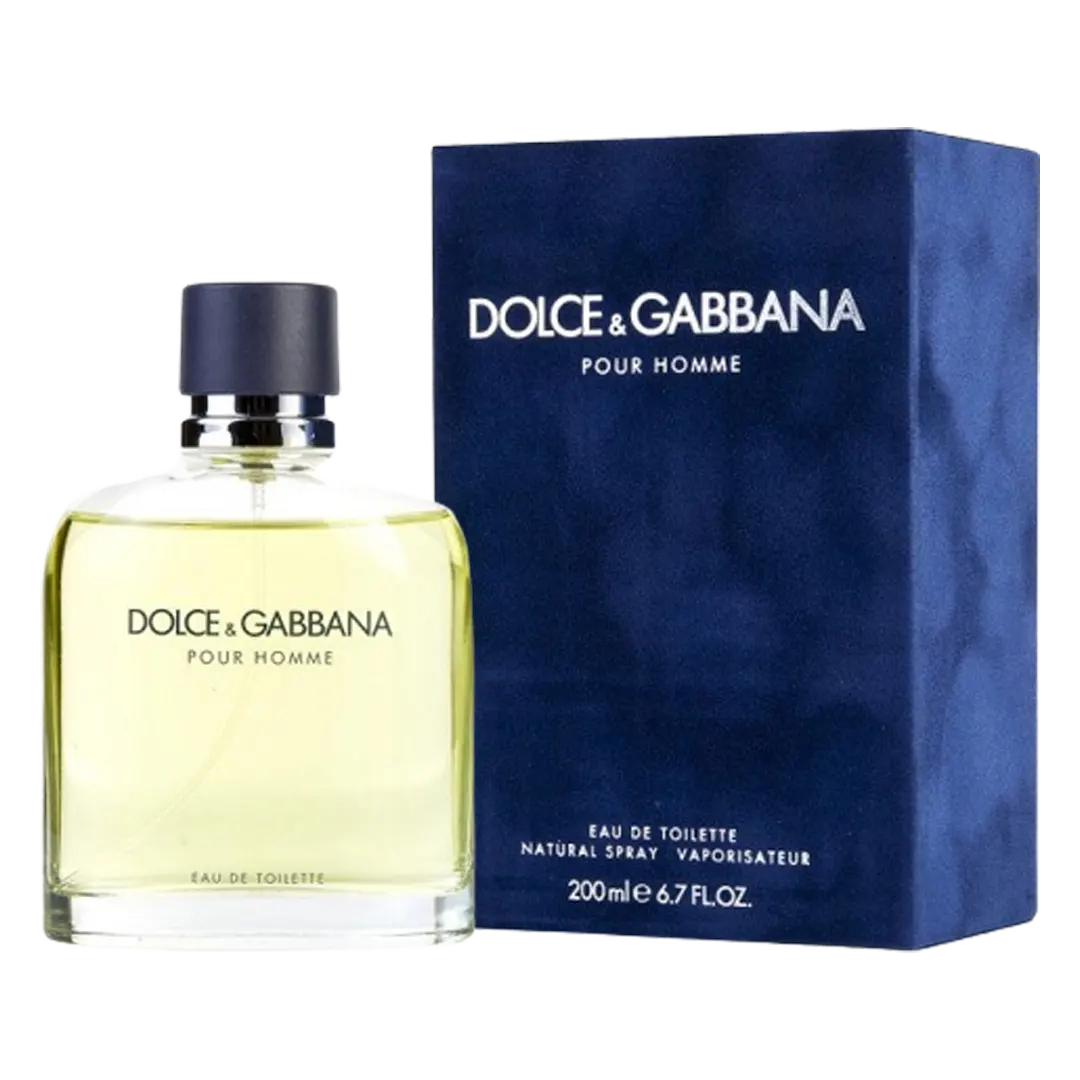 Dolce & Gabbana Pour Homme Eau De Toilette Pour Homme - 2 Sizes - Medaid