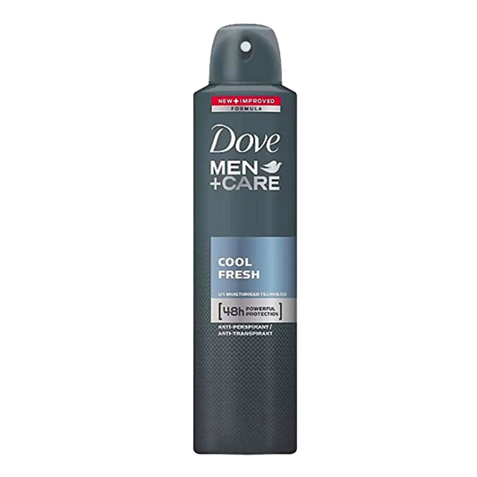 Dove Men + Care Cool Fresh Spray Deodorant - 250ml - Medaid