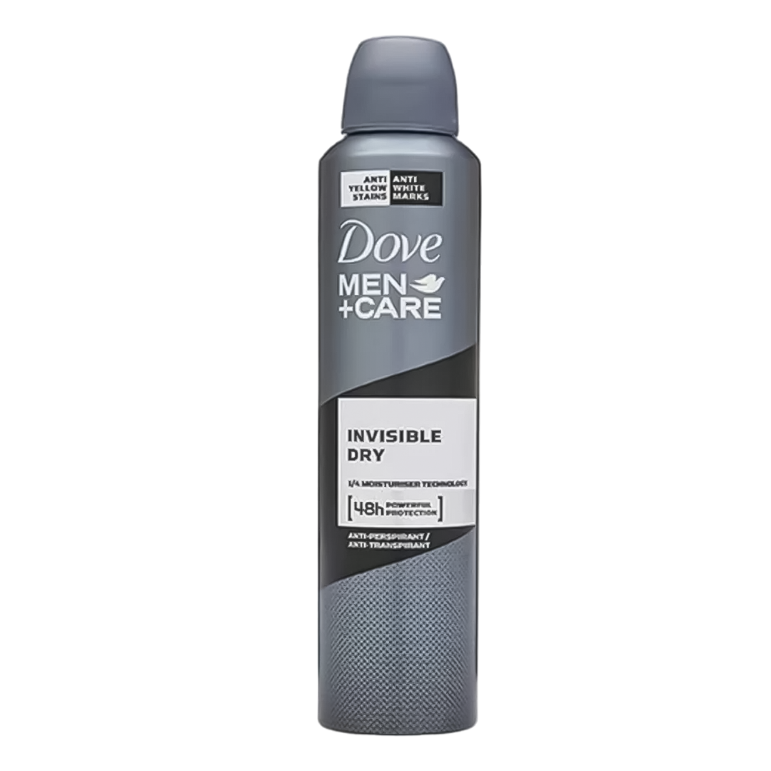 Dove Men + Care Invisible Dry Spray Deodorant - 250ml - Medaid