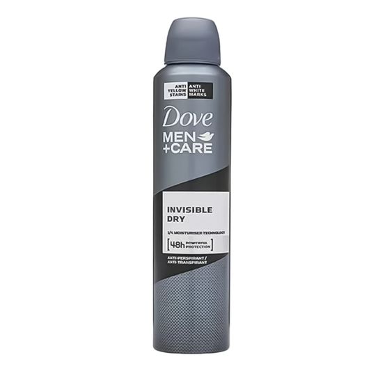 Dove Men + Care Invisible Dry Spray Deodorant - 250ml - Medaid