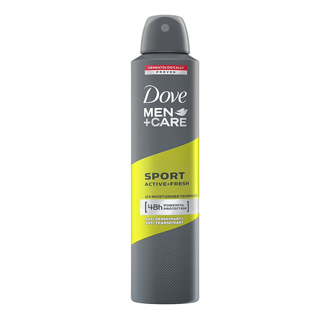 Dove Men + Care Sport Active Fresh Spray Deodorant - 250ml - Medaid