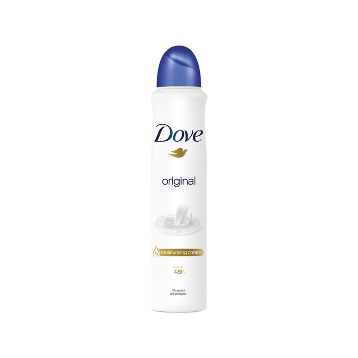Dove Original Antiperspirant Deodorant Aerosol 250 ml - Medaid International