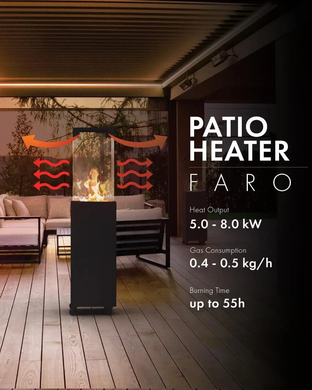 Indoor Outdoor Gaz Fire Place - Medaid International