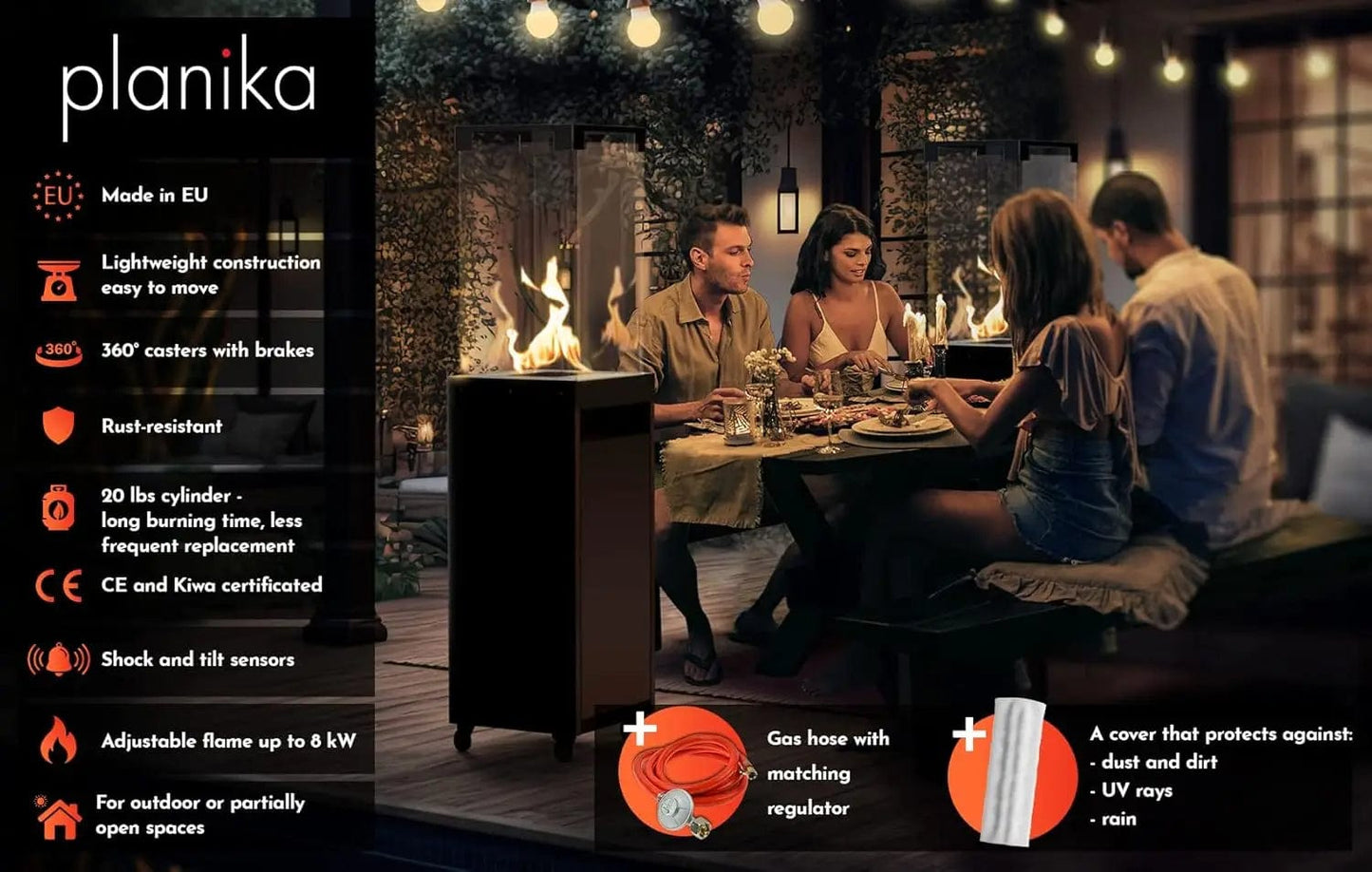 Indoor Outdoor Gaz Fire Place - Medaid International