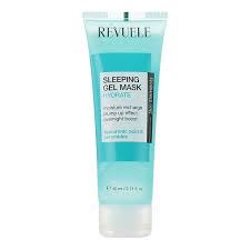 REVUELE SLEEPING GEL MASK - HYDRATE, 80 ml - BLUE